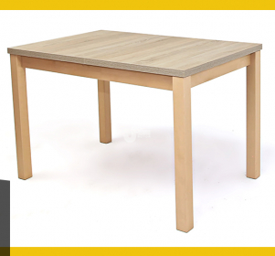 Mokka asztal 80x120+(30)x74 cm